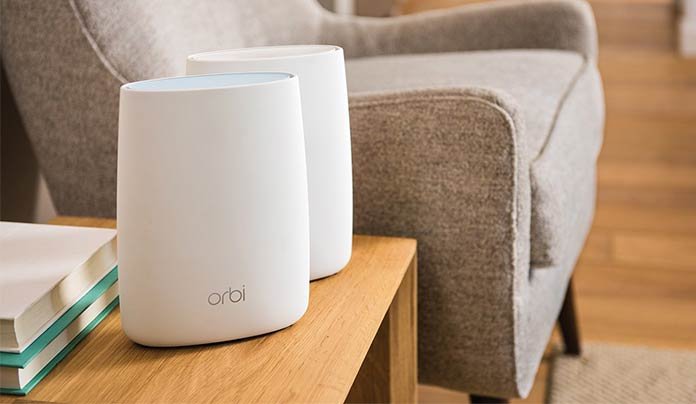 Netgear Orbi High-Performance AC3000 Tri-Band - best mesh wifi network 2018