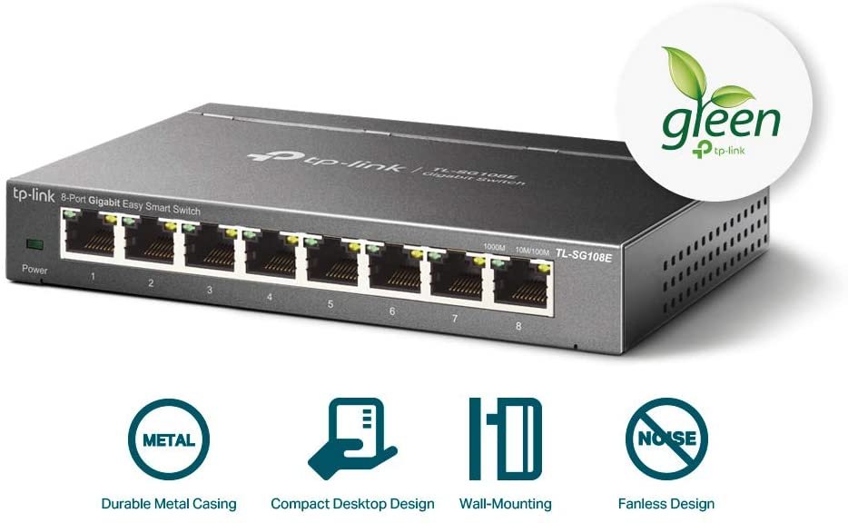 best 8 port gigabit switch